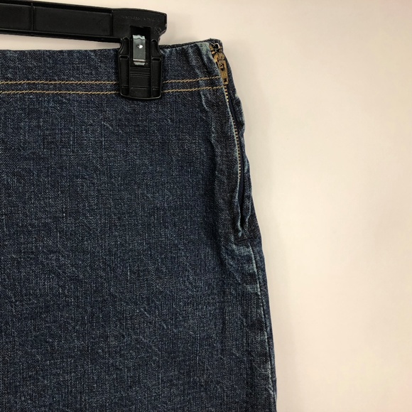 Vintage Tommy Hilfiger Jeans Blue Denim Mini Skirt - Picture 4 of 8